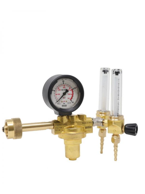 MANOREDUCTOR FLOTOMETRO DE 2 COLUMNAS PROFESIONAL 300 BARES