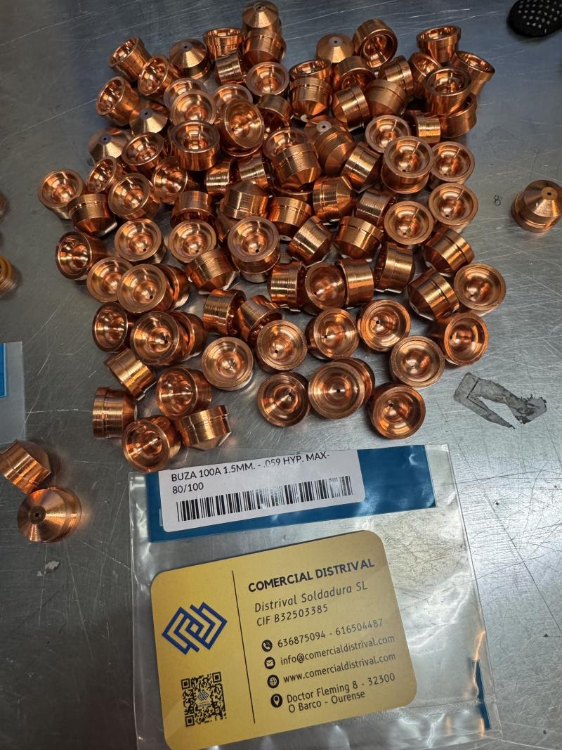 Recambios plasma HYP MAX 80-100 (difusor+buza+electródo)