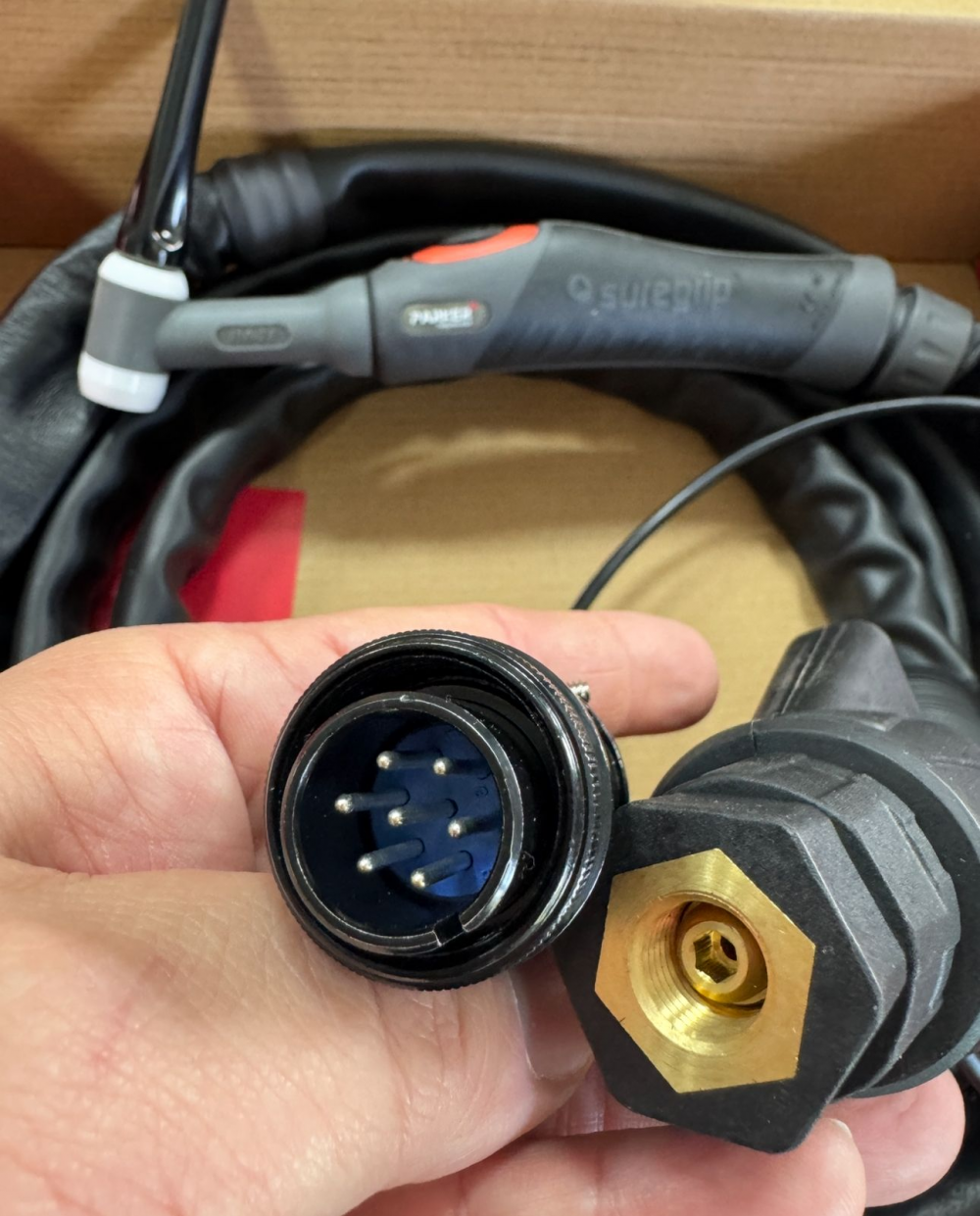 ANTORCHA TIG PARA SOLDADOR KEMPPI MINARC TIG 4 METROS CUELLO 26