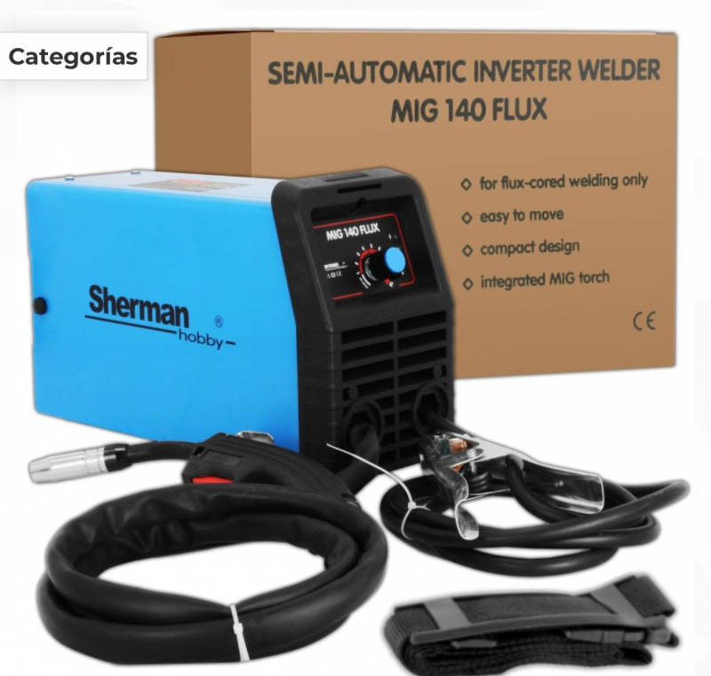 SOLDADOR MIG 140 FLUX