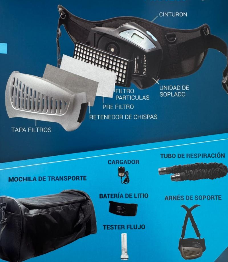 MASCARA DE SOLDADURA FORMENTERA DIGI AIR PROTECT