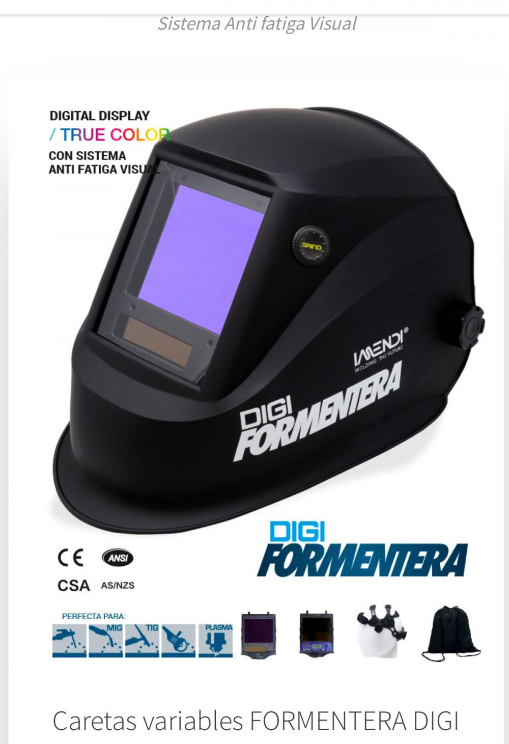 MASCARA DE SOLDADURA FORMENTERA DIGI