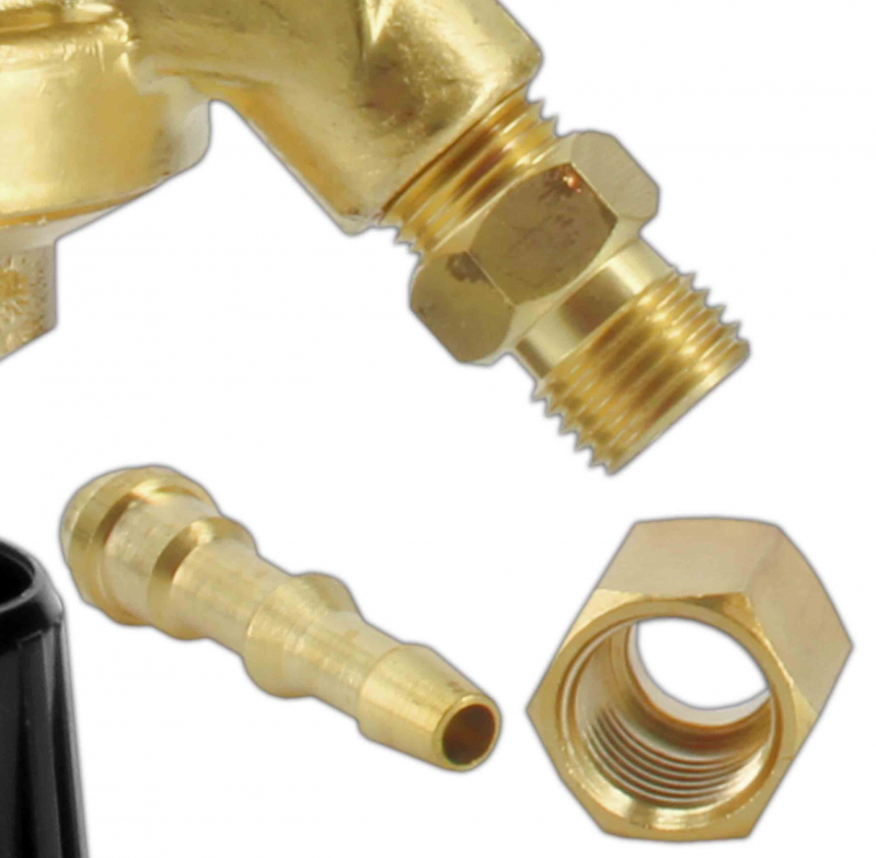 MANOMETRO MANOREDUCTOR ARGON TURBO Regulador de gas Argon/CO2