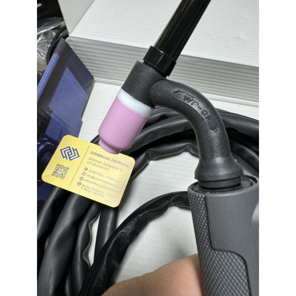 Antorcha tig 8 metros SR 9 silicona super flexible