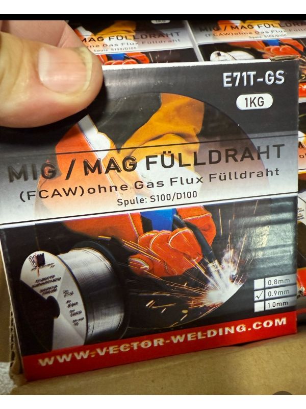 Hilo flux cored tubular 1 kg 0,8 mm