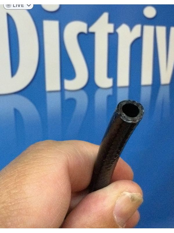 MANGUERA TUBO REFORZADO NAILON 5X8MM GAS ARGON.