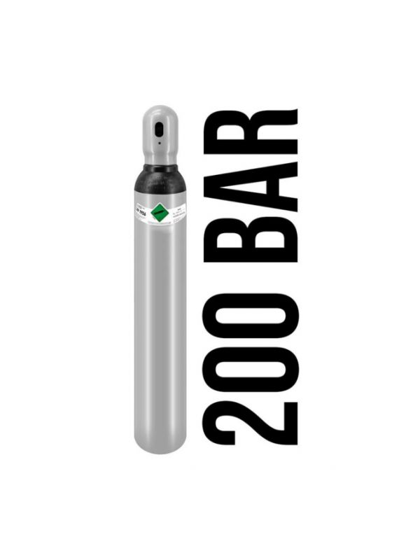 BOTELLA 5% hidrógeno / 95% nitrógeno 8l -200 bar