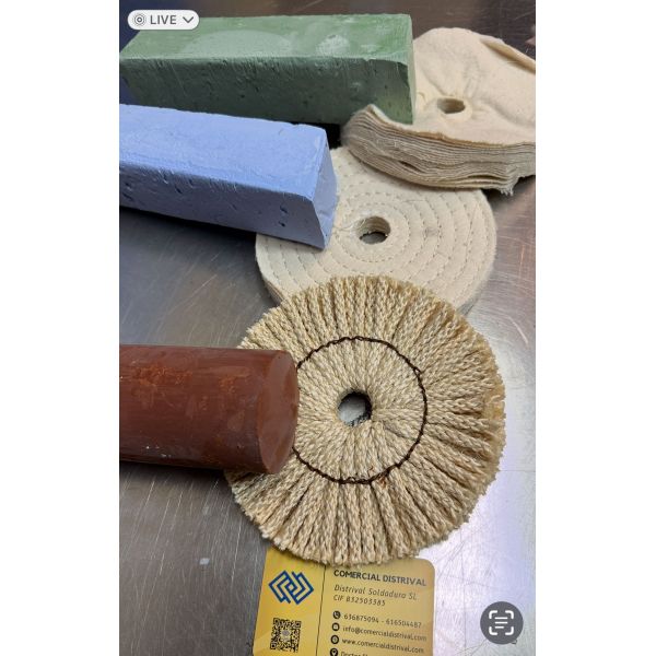 KIT DE PASTAS DE PULIR – ACABADO ESPEJO PROFESIONAL