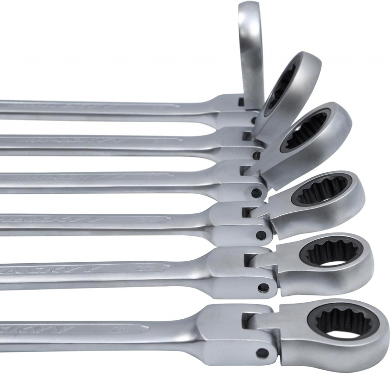 Juego de Llaves Combinadas I 8-32 mm fijas y trinquete