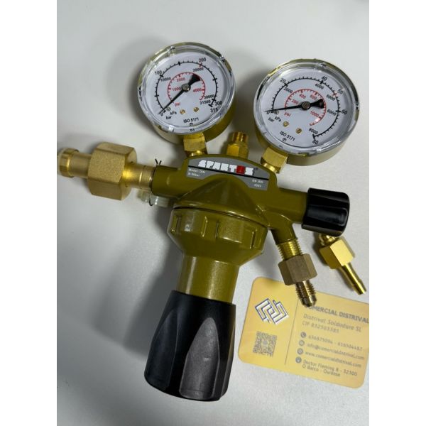 Manoreductor Nitrogeno salida 50 Bar SPARTUS con reducción