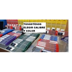 -TUNGSTENO TIG (elegir calibre y color) -TUNGSTENO TIG (elegir calibre y color)