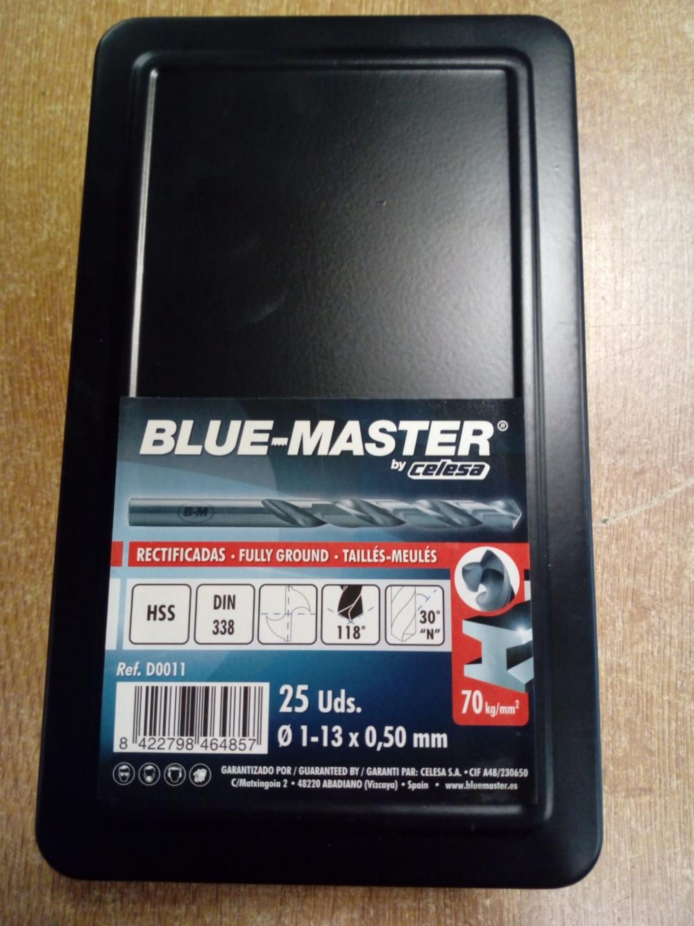 ESTUCHE BROCAS HSS 1-13 MM Blue-Master P6011