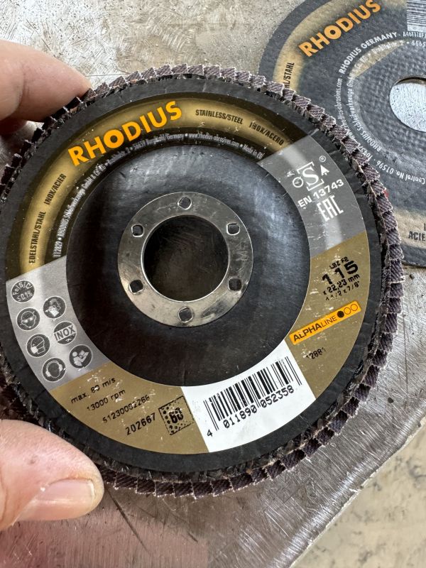 DISCO MULTIHOJAS 115- GRANO 60 LSZ F2 - RHODIUS 10 UNIDADES CEDIE