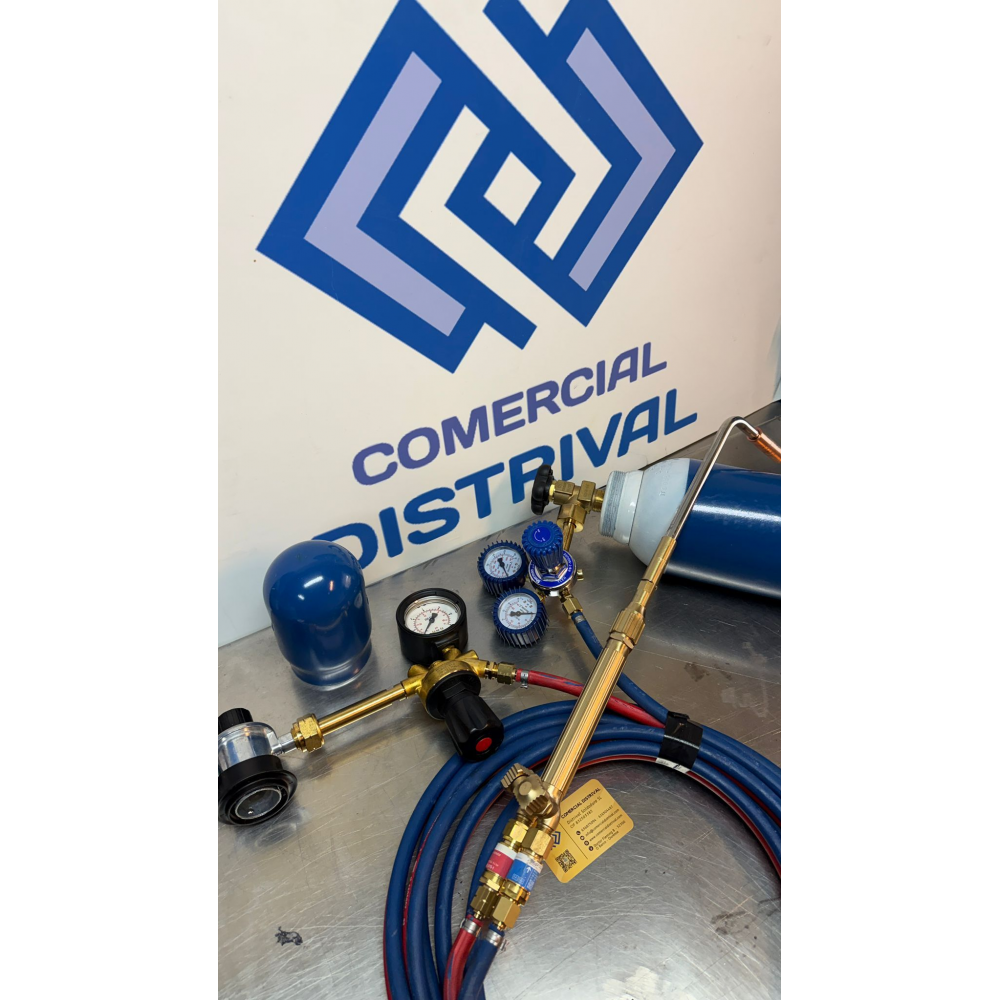 KIT Soplete de oxicorte propano y válvula antiretorno con 6 metros manguera