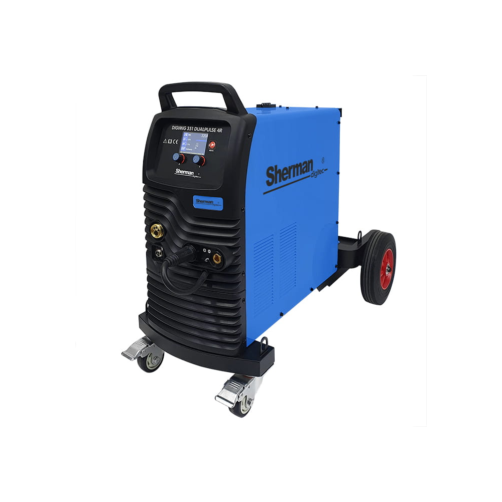 Soldadora inverter sinérgica DIGIMIG 351 DUALPULSE 4R