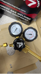 REGULADOR ARGON/CO2 HARRIS 901DC30 (rosca NEVOC 300 BAR)