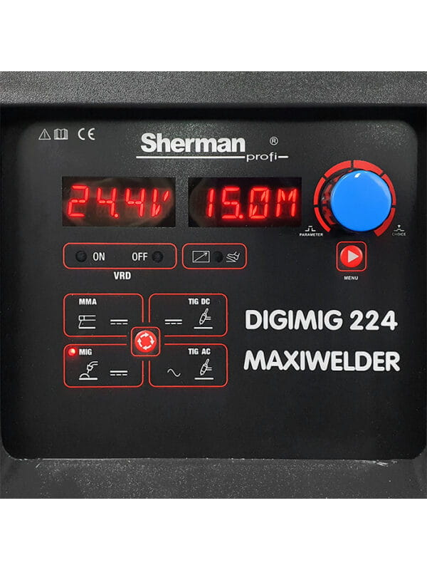 Soldador DIGIMIG 224 MAXIWELDER MULTIPROCESO
