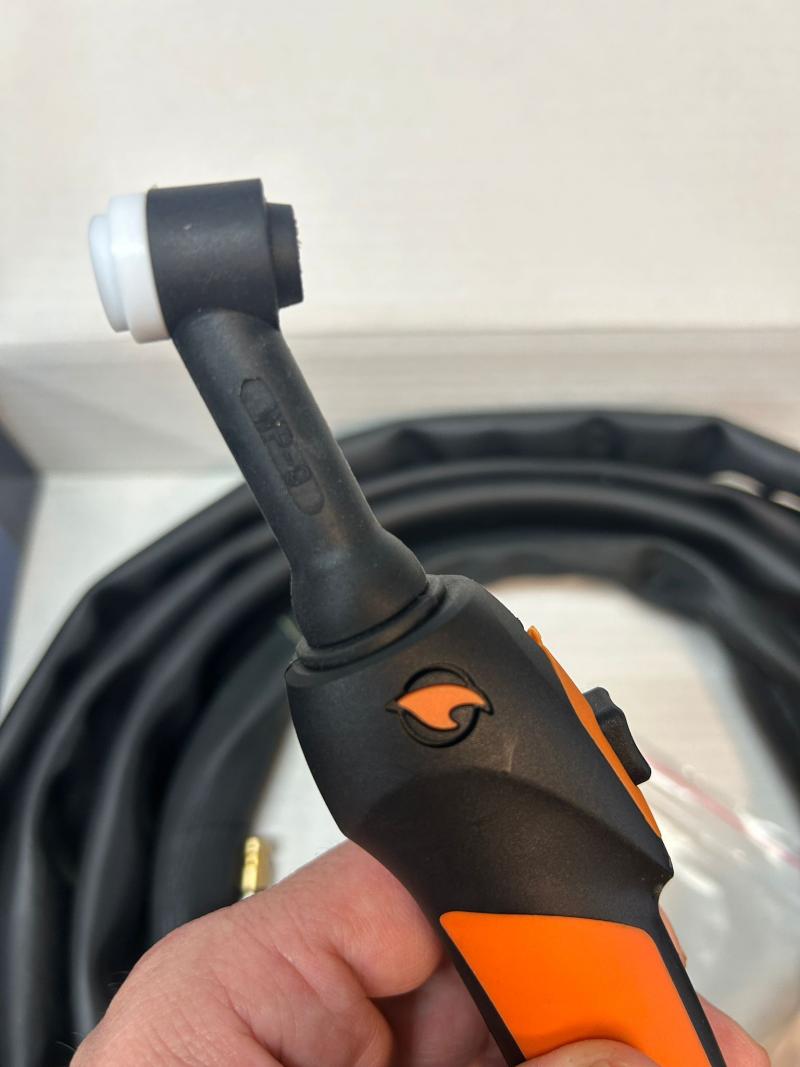 ANTORCHA TIG 4m monocable CUELLO SR 9 conector señal 2 pines