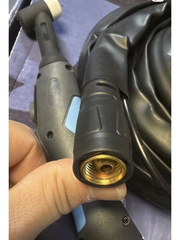 ANTORCHA TIG 4m monocable CUELLO SR 9 conector señal 2 pines