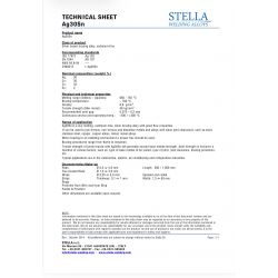 Varilla 30% AG plata