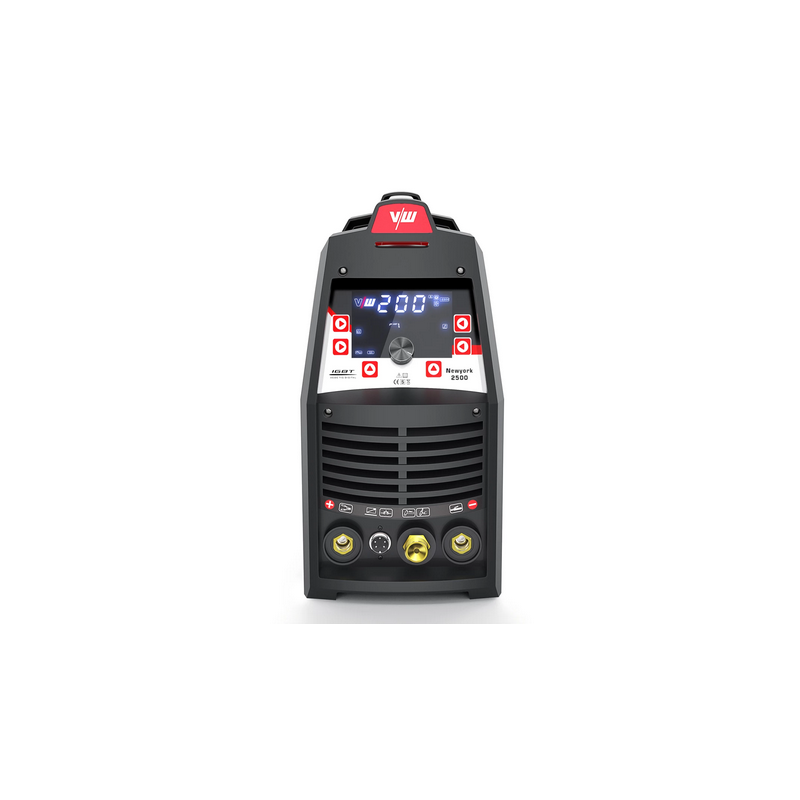 SOLDADOR TIG AC/DC + PLASMA NEW YORK 2500 DIGITAL