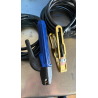 Conjunto Pinza de Masa y Porta electrodo con cable 4 M CON CONECTORES DE 35 MM