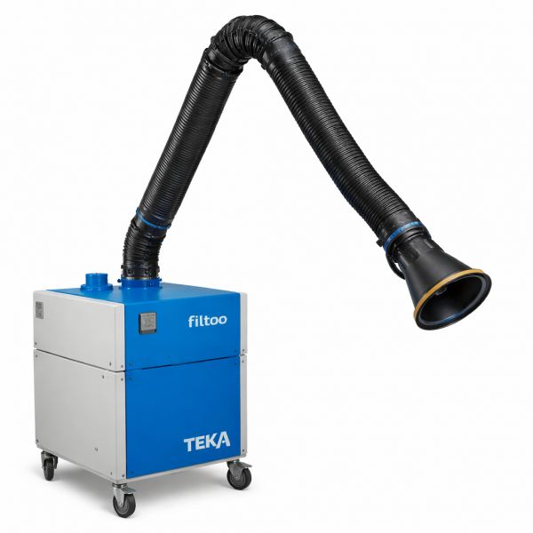 Equipo de aspiración TEKA Filtoo 1,1 kW con brazo flexible 3 m (W3 IFA)