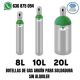 BOTELLAS DE GAS ARGON