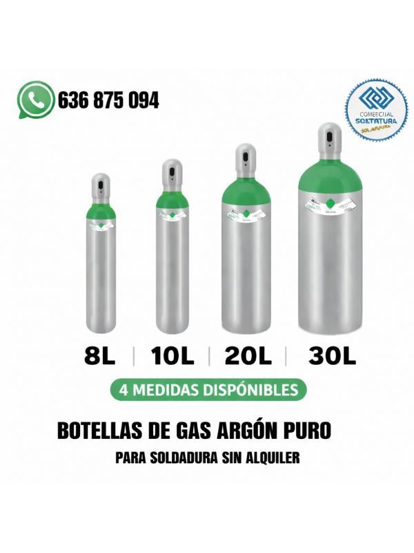 BOTELLAS DE GAS ARGON