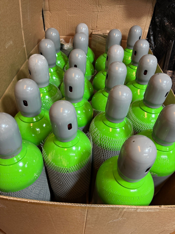 BOTELLAS DE GAS ARGON