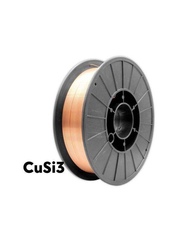 BOBINA DE HILO CuSi3 0,8 mm (5 kg)