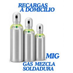 +RECARGA DE GAS ARGON CO2 PARA SOLDADURA MIG