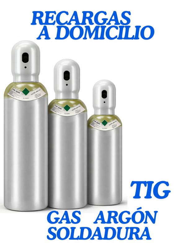 +RECARGA DE GAS ARGON PARA SOLDADURA TIG