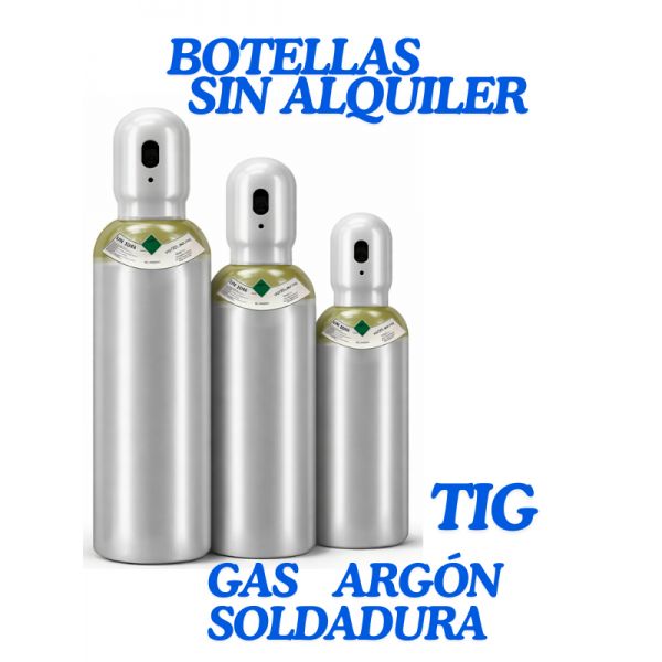 BOTELLAS DE GAS ARGON