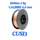 BOBINA DE HILO CuSi3 0,8 mm (5 kg)