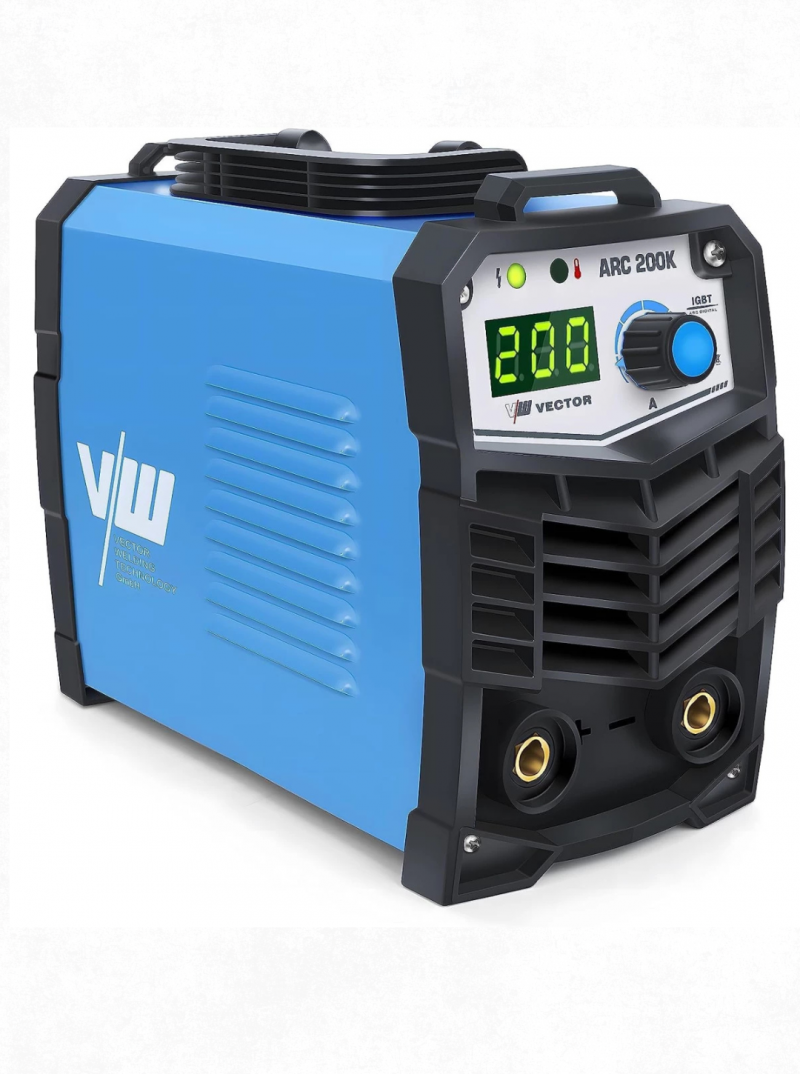 Soldador MMA 200A VECTOR ARC 200K Inverter IGBT – Electrodo portátil