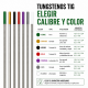 -TUNGSTENO TIG (elegir calibre y color)