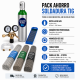 Pack ahorro soldadura TIG AC/DC 8L con botella argón