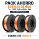 Bobina de hilo ER70S-6 PACK AHORRO 3 CALIBRES (5 kg) para soldadura MIG MAG
