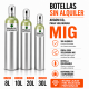 BOTELLAS DE GAS ARGON