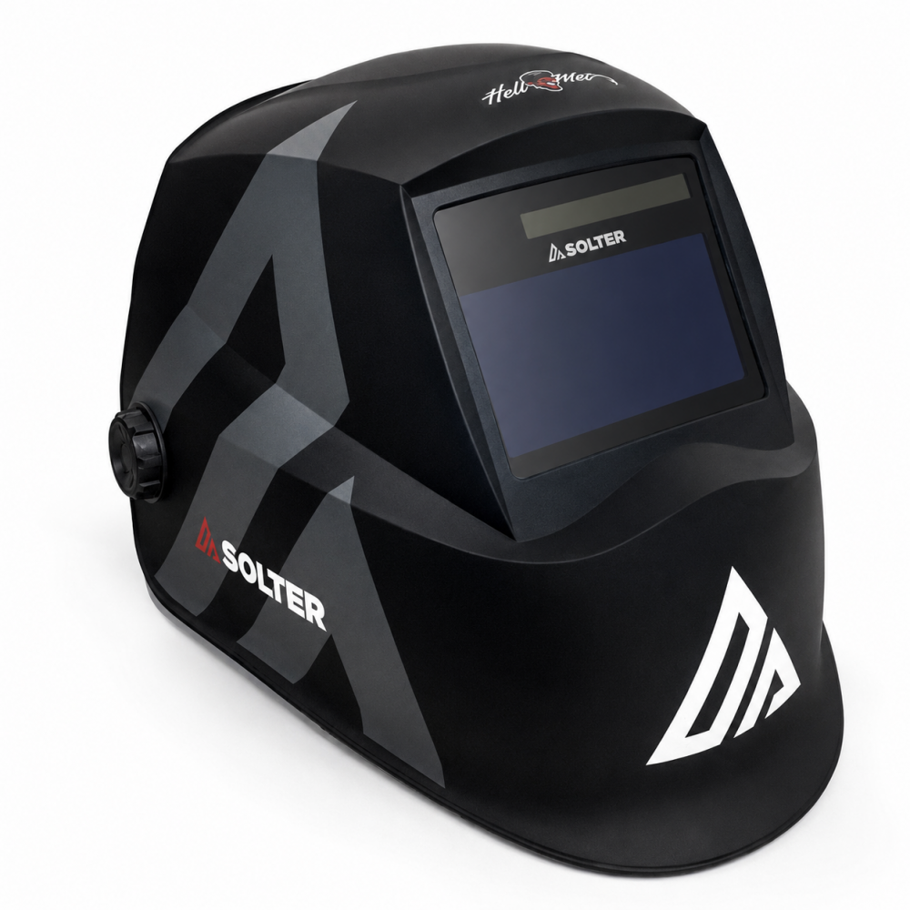 MASCARA DE SOLDADURA SOLTER HELLMET R-05 BLACK Ref. 10486
