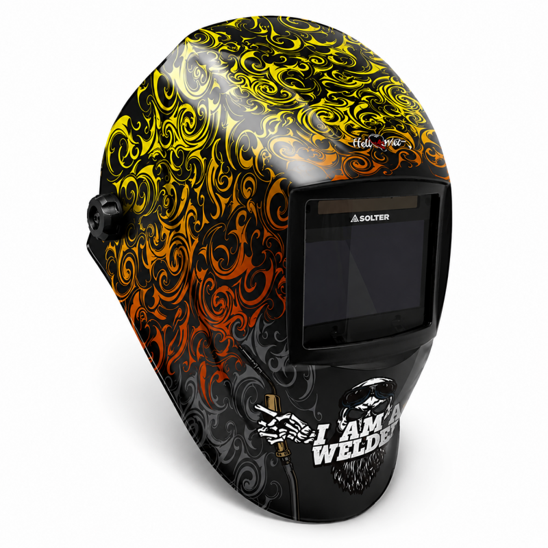 MASCARA DE SOLDADURA SOLTER HELLMET R-10 WELDER Ref. 06773