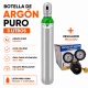 Botella 10L Argon + Regulador Exakt Vogelmann