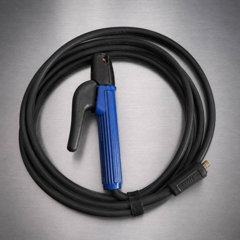 Porta Electrodos 250A con Cable de Cobre 25 mm² – 4 Metros y Conector 25 mm