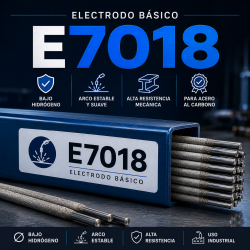 ELECTRODO BASICO EUROTROD E7018 (4.0X 450) CAJA 16,5 KG