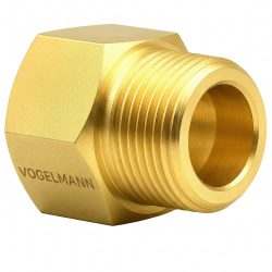 Adaptador Nitrógeno W21,8x1/14" (Rosca hembra) → W24,32x1/14" (Rosca macho)