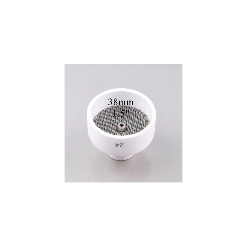 Kit buzas alumina nº 24 stubby TIG lens Para cuello 17/18/26 Kit Gas