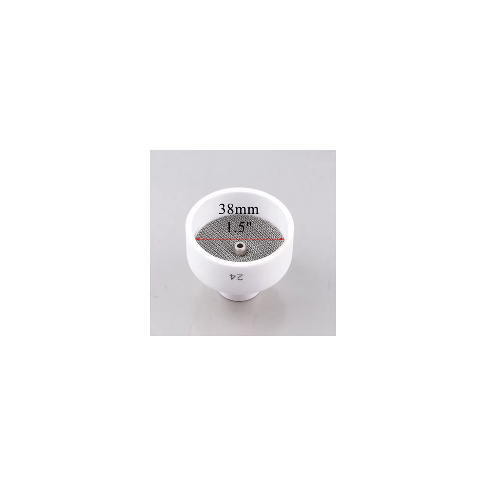 Kit buzas alumina nº 24 stubby TIG lens Para cuello 17/18/26 Kit Gas