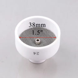 Kit buzas alumina nº 24 stubby TIG lens Para cuello 17/18/26 Kit Gas