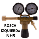 Regulador manorreductor profesional Supplygas AS0406045 para Formingas 200 bar rosca izquierda